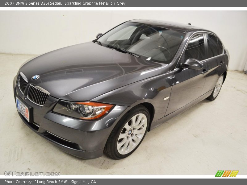 Sparkling Graphite Metallic / Grey 2007 BMW 3 Series 335i Sedan