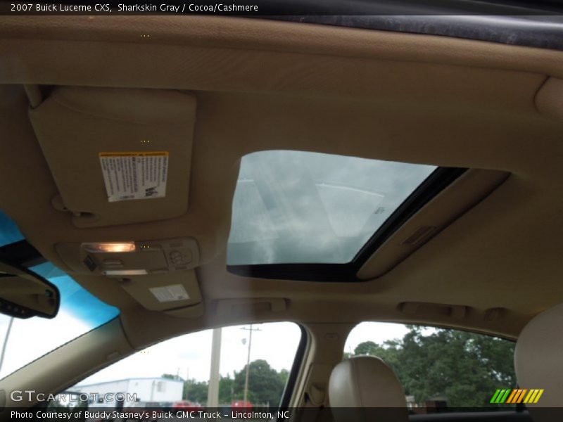 Sharkskin Gray / Cocoa/Cashmere 2007 Buick Lucerne CXS