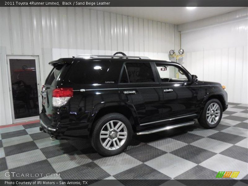Black / Sand Beige Leather 2011 Toyota 4Runner Limited