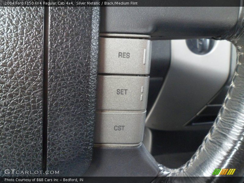 Silver Metallic / Black/Medium Flint 2004 Ford F150 FX4 Regular Cab 4x4