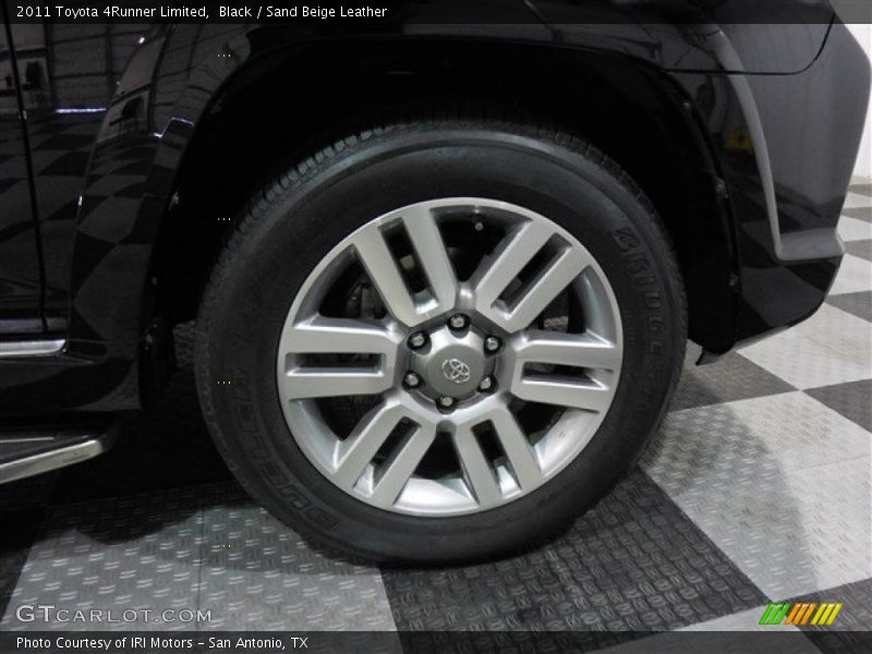 Black / Sand Beige Leather 2011 Toyota 4Runner Limited
