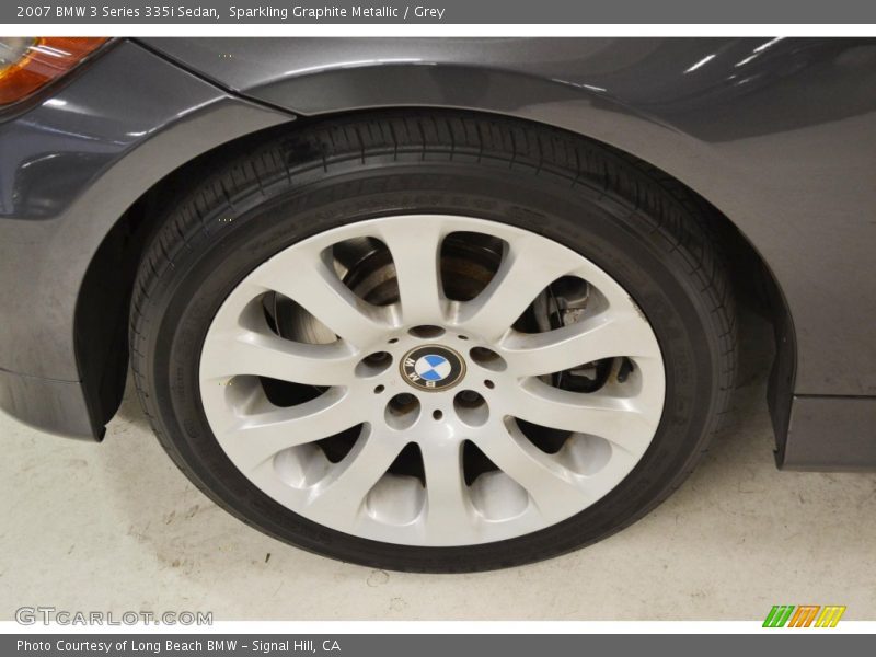 Sparkling Graphite Metallic / Grey 2007 BMW 3 Series 335i Sedan