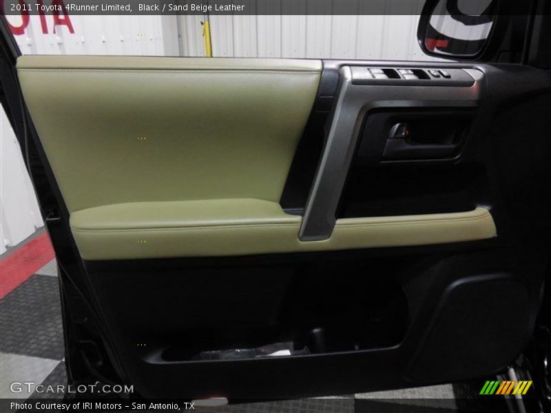 Black / Sand Beige Leather 2011 Toyota 4Runner Limited