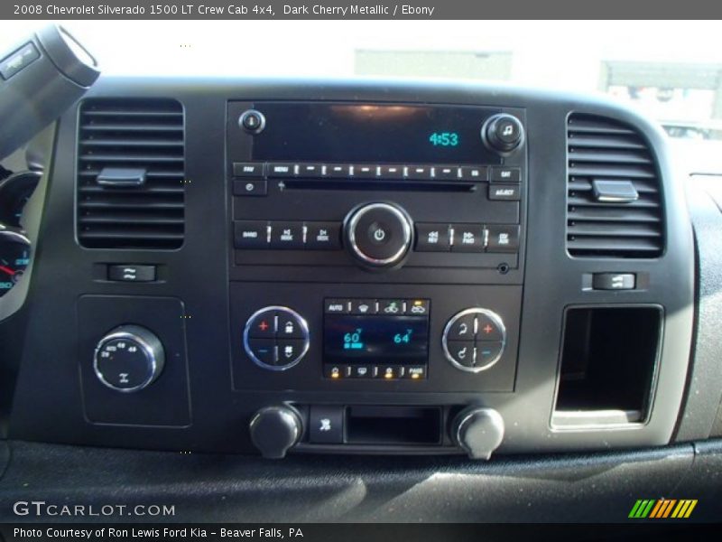 Dark Cherry Metallic / Ebony 2008 Chevrolet Silverado 1500 LT Crew Cab 4x4