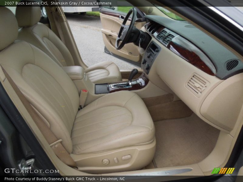 Sharkskin Gray / Cocoa/Cashmere 2007 Buick Lucerne CXS
