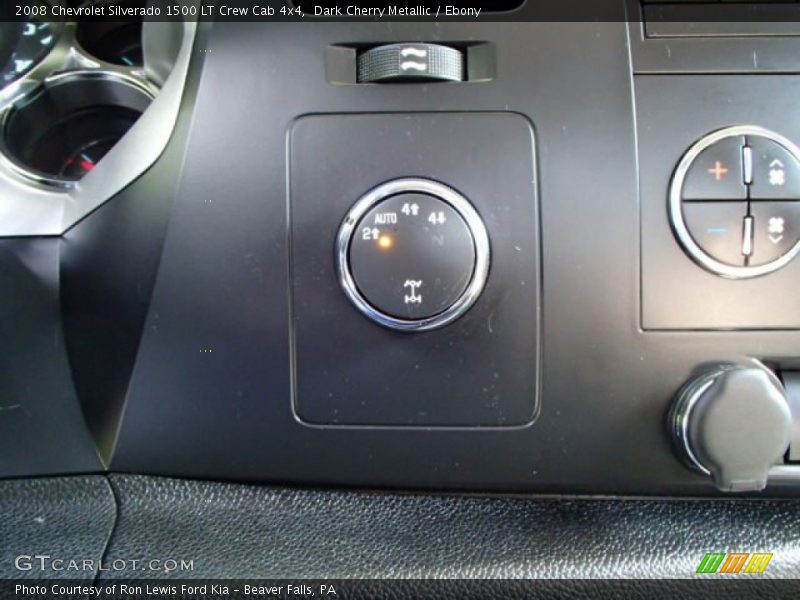 Dark Cherry Metallic / Ebony 2008 Chevrolet Silverado 1500 LT Crew Cab 4x4