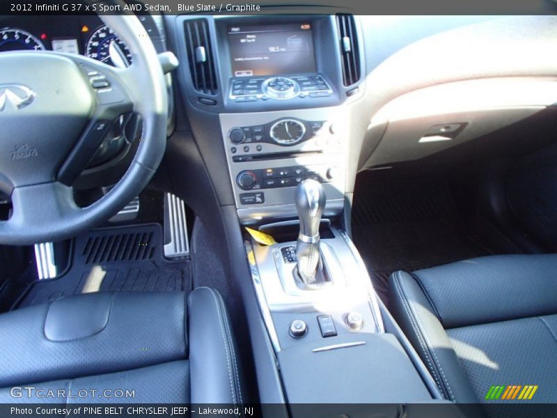 Blue Slate / Graphite 2012 Infiniti G 37 x S Sport AWD Sedan