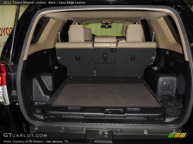 Black / Sand Beige Leather 2011 Toyota 4Runner Limited