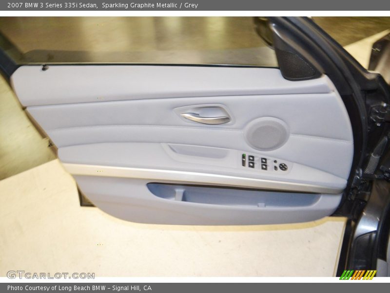 Sparkling Graphite Metallic / Grey 2007 BMW 3 Series 335i Sedan
