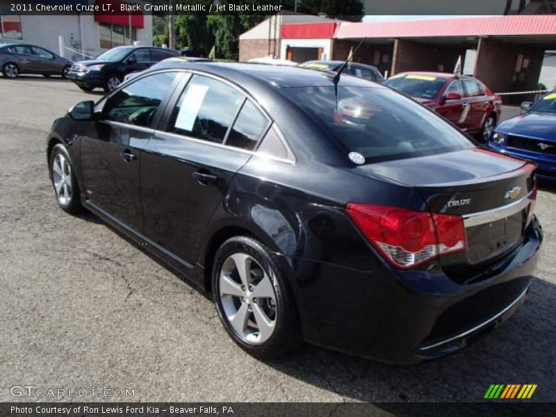 Black Granite Metallic / Jet Black Leather 2011 Chevrolet Cruze LT