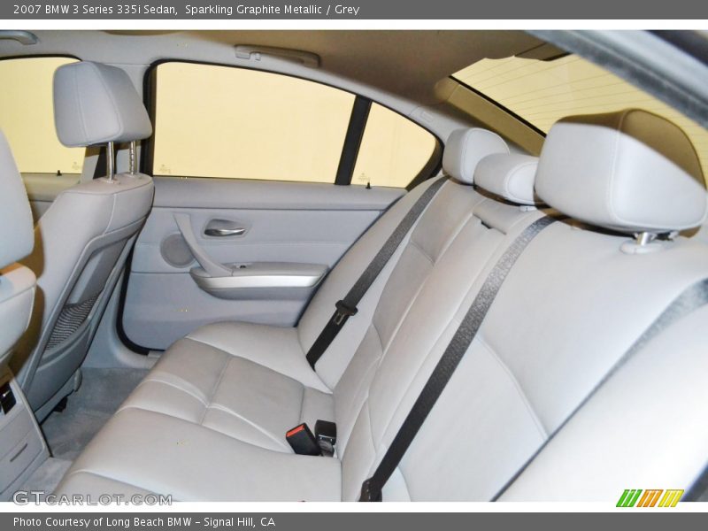 Sparkling Graphite Metallic / Grey 2007 BMW 3 Series 335i Sedan