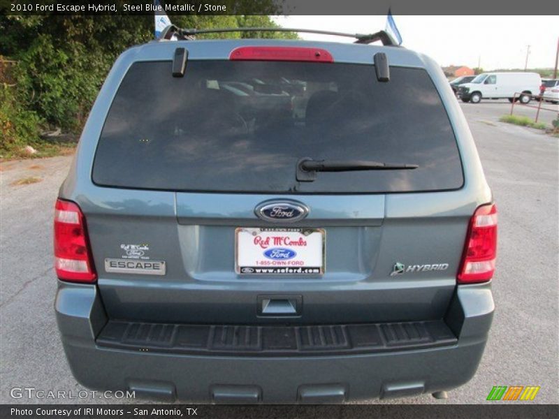Steel Blue Metallic / Stone 2010 Ford Escape Hybrid