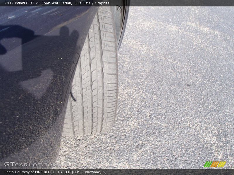 Blue Slate / Graphite 2012 Infiniti G 37 x S Sport AWD Sedan