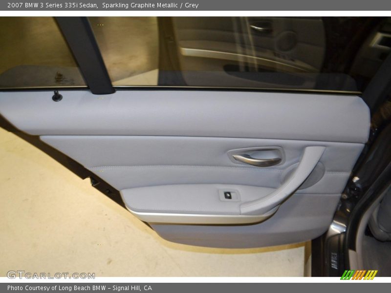 Sparkling Graphite Metallic / Grey 2007 BMW 3 Series 335i Sedan