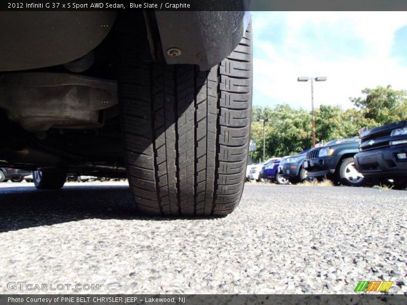 Blue Slate / Graphite 2012 Infiniti G 37 x S Sport AWD Sedan