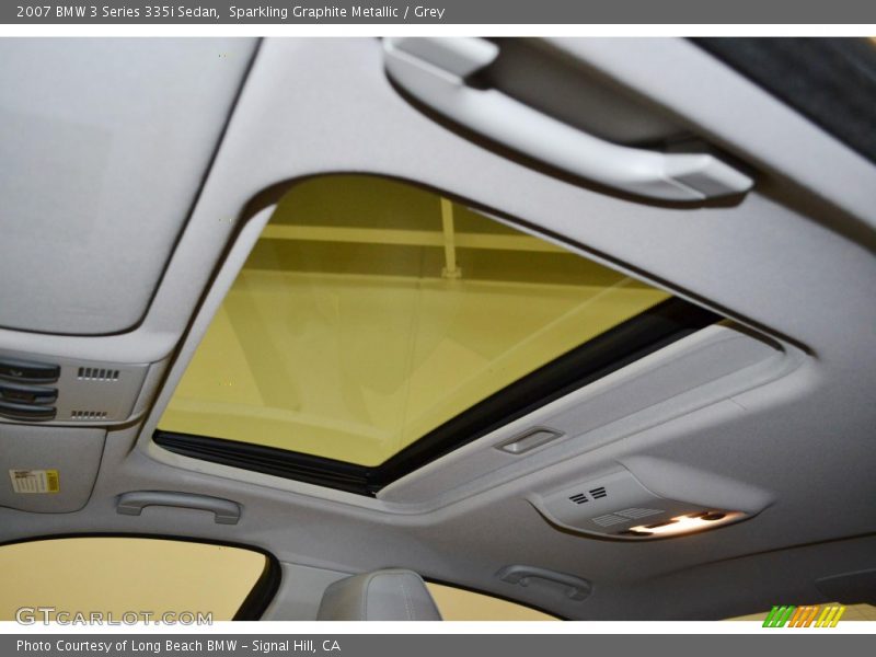 Sparkling Graphite Metallic / Grey 2007 BMW 3 Series 335i Sedan