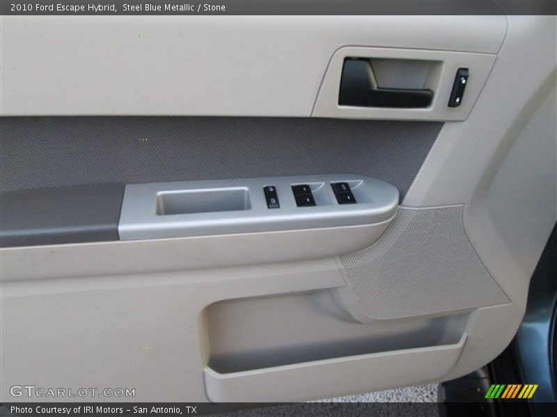 Steel Blue Metallic / Stone 2010 Ford Escape Hybrid