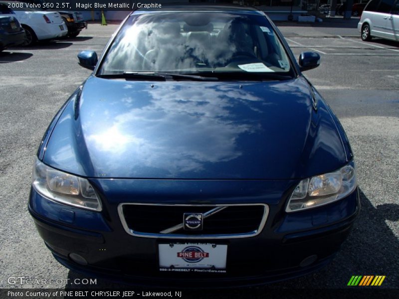 Magic Blue Metallic / Graphite 2008 Volvo S60 2.5T