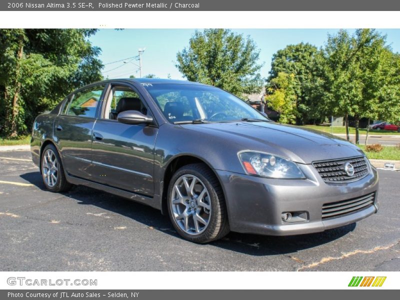 Polished Pewter Metallic / Charcoal 2006 Nissan Altima 3.5 SE-R