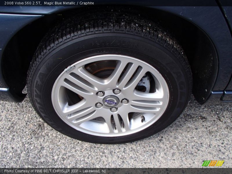 Magic Blue Metallic / Graphite 2008 Volvo S60 2.5T