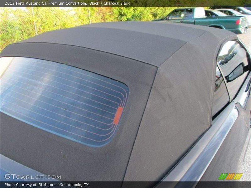 Black / Charcoal Black 2012 Ford Mustang GT Premium Convertible