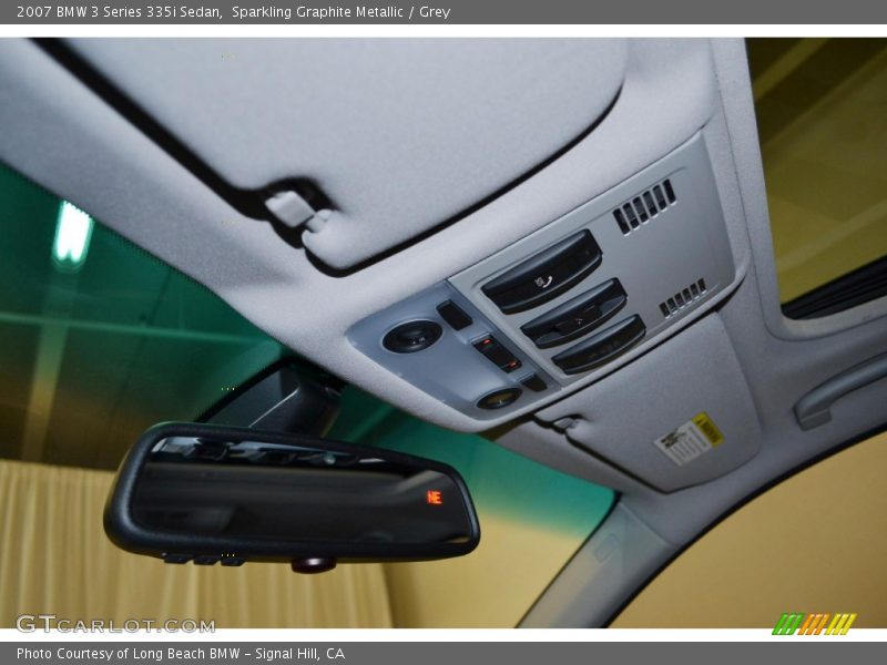 Sparkling Graphite Metallic / Grey 2007 BMW 3 Series 335i Sedan