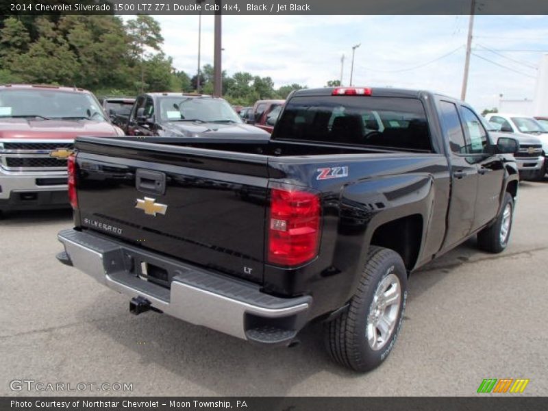 Black / Jet Black 2014 Chevrolet Silverado 1500 LTZ Z71 Double Cab 4x4