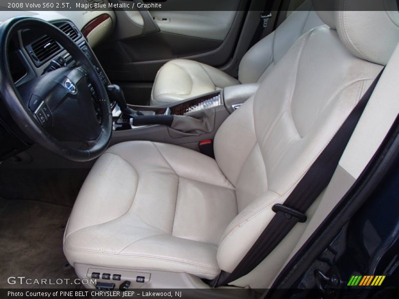 Magic Blue Metallic / Graphite 2008 Volvo S60 2.5T