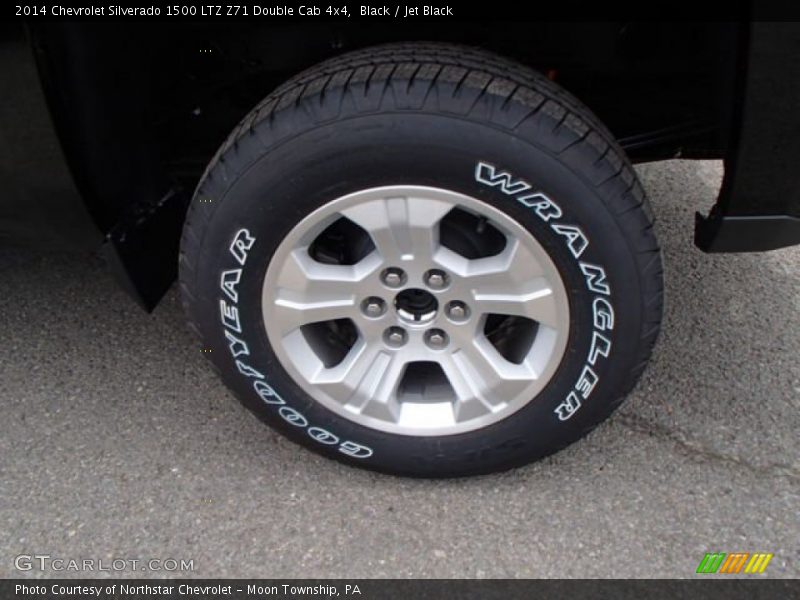Black / Jet Black 2014 Chevrolet Silverado 1500 LTZ Z71 Double Cab 4x4