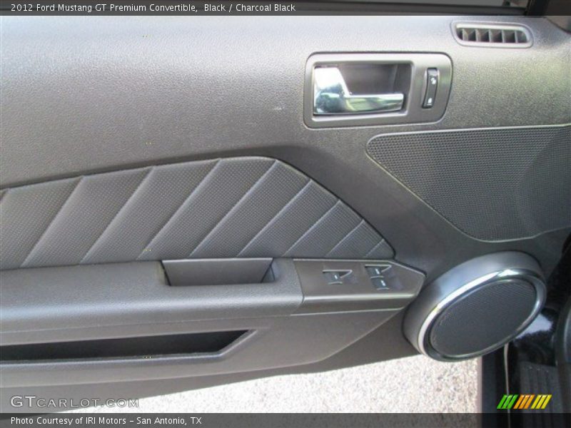 Black / Charcoal Black 2012 Ford Mustang GT Premium Convertible