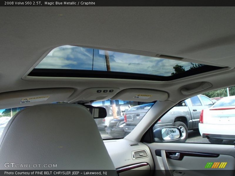 Magic Blue Metallic / Graphite 2008 Volvo S60 2.5T