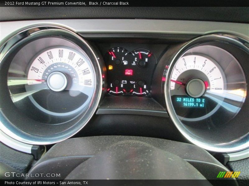 Black / Charcoal Black 2012 Ford Mustang GT Premium Convertible