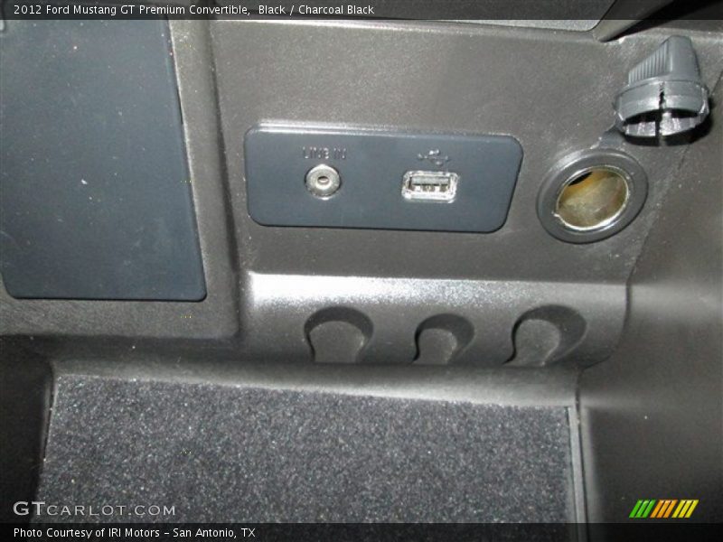 Black / Charcoal Black 2012 Ford Mustang GT Premium Convertible
