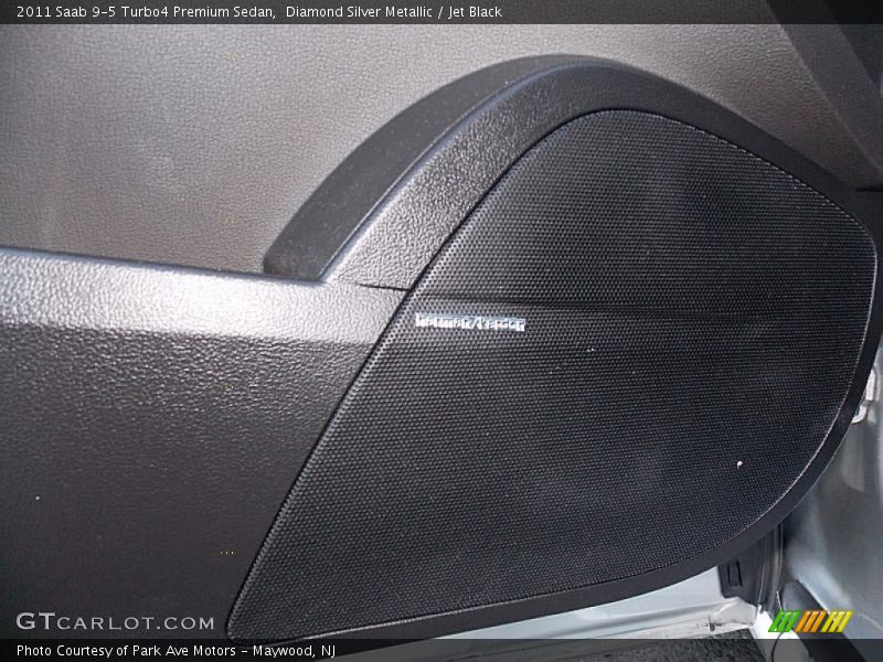 Diamond Silver Metallic / Jet Black 2011 Saab 9-5 Turbo4 Premium Sedan