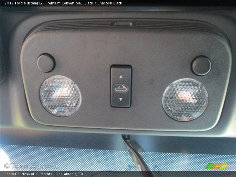 Black / Charcoal Black 2012 Ford Mustang GT Premium Convertible