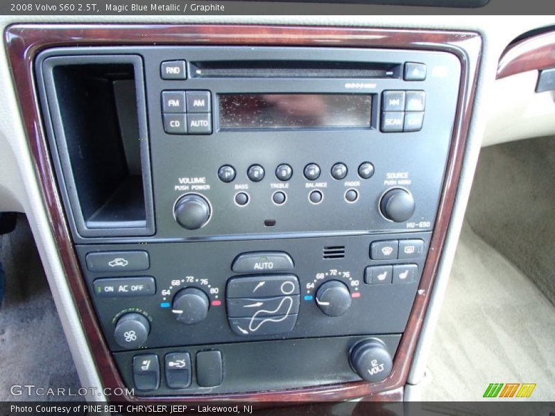 Magic Blue Metallic / Graphite 2008 Volvo S60 2.5T