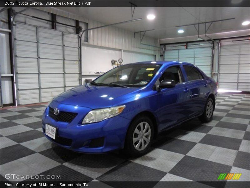 Blue Streak Metallic / Ash 2009 Toyota Corolla