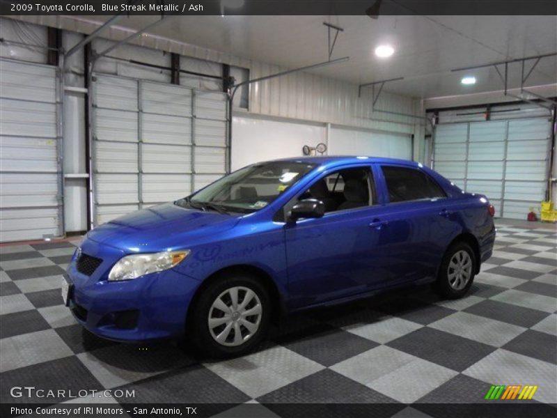 Blue Streak Metallic / Ash 2009 Toyota Corolla