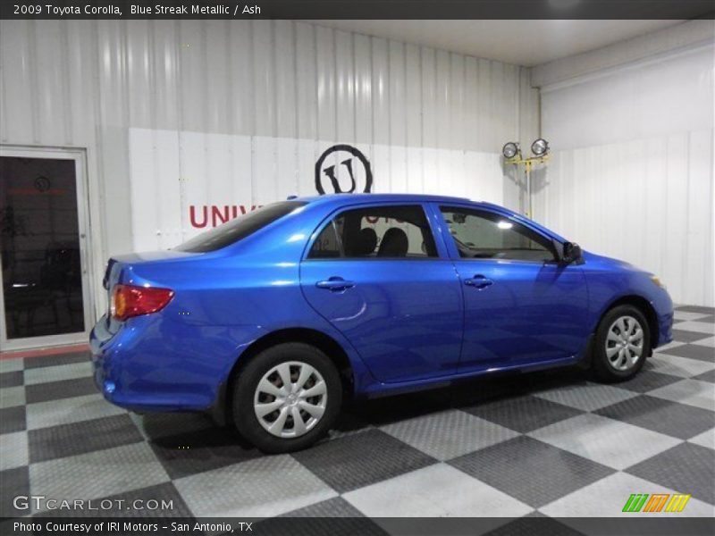 Blue Streak Metallic / Ash 2009 Toyota Corolla