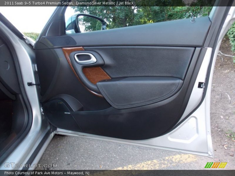 Diamond Silver Metallic / Jet Black 2011 Saab 9-5 Turbo4 Premium Sedan