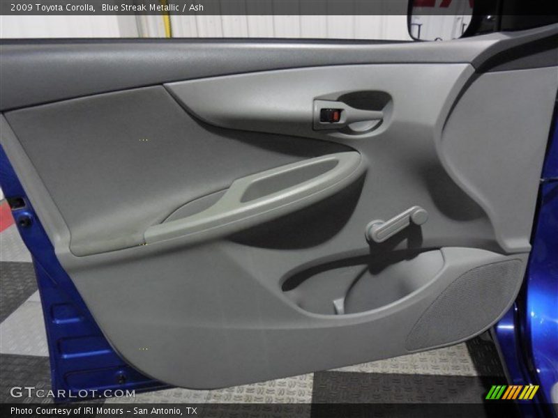 Blue Streak Metallic / Ash 2009 Toyota Corolla