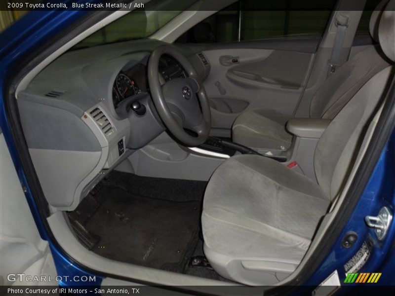 Blue Streak Metallic / Ash 2009 Toyota Corolla
