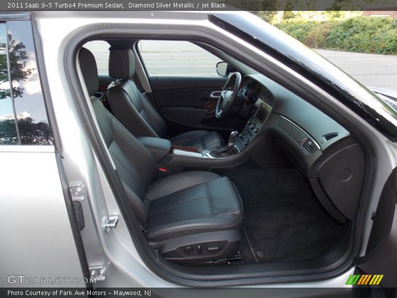Diamond Silver Metallic / Jet Black 2011 Saab 9-5 Turbo4 Premium Sedan