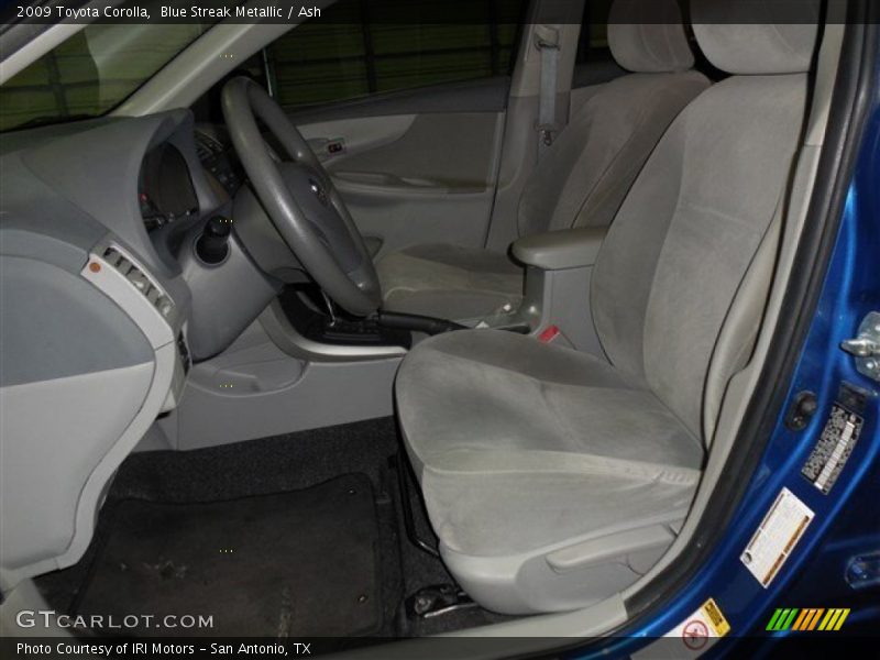 Blue Streak Metallic / Ash 2009 Toyota Corolla
