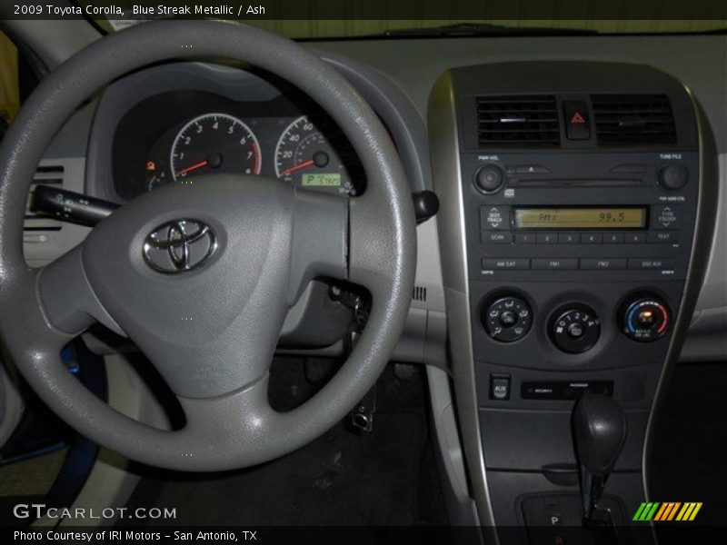 Blue Streak Metallic / Ash 2009 Toyota Corolla