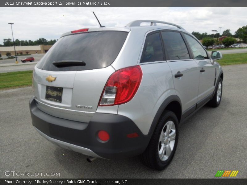 Silver Ice Metallic / Black 2013 Chevrolet Captiva Sport LS