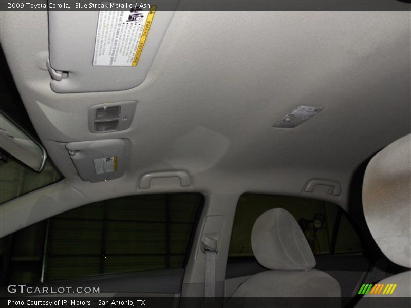 Blue Streak Metallic / Ash 2009 Toyota Corolla