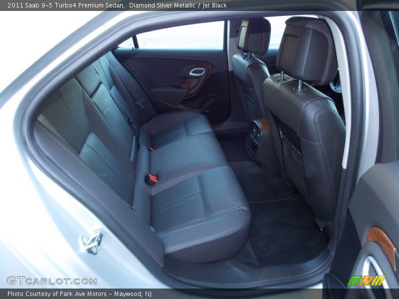 Diamond Silver Metallic / Jet Black 2011 Saab 9-5 Turbo4 Premium Sedan