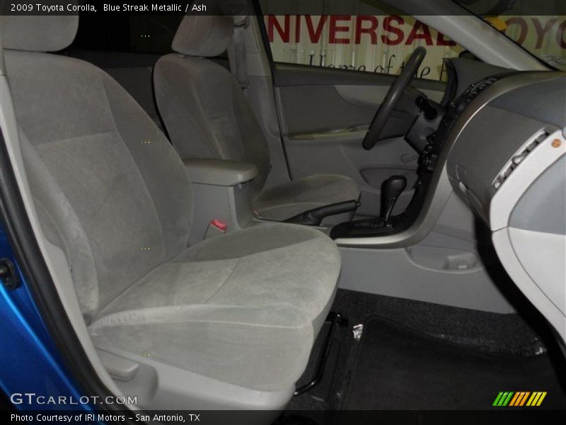 Blue Streak Metallic / Ash 2009 Toyota Corolla