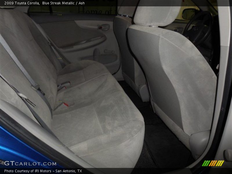 Blue Streak Metallic / Ash 2009 Toyota Corolla